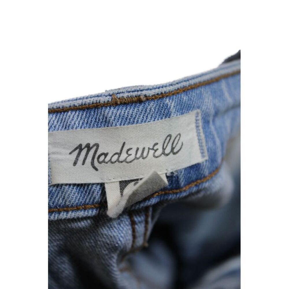 Madewell Womens Cotton Zip Button Straight Leg Denim Jeans Blue Size EUR 29 - Picture 6 of 8